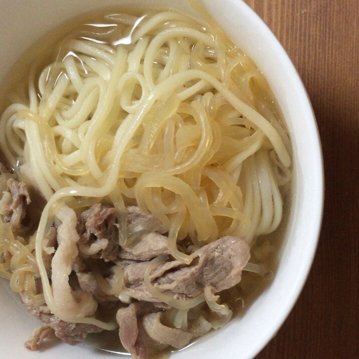 豚肉うどん